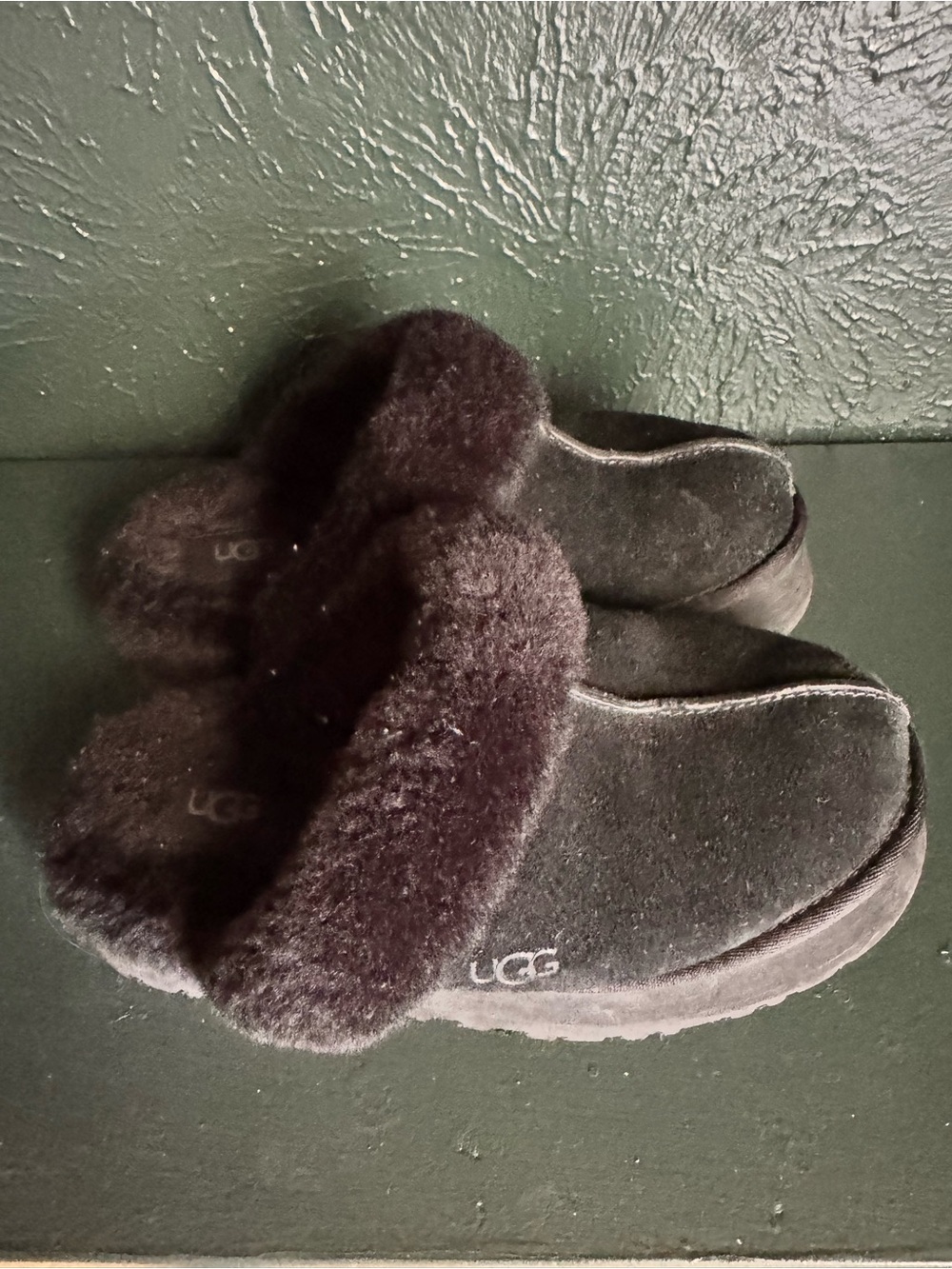 UGG Black Shearling-Lined Footwear (Women's US 6)
